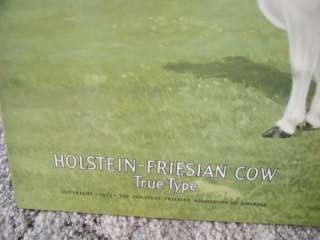 Holstein Friesian cow advertisement 1923 Edwin Megargee artist  