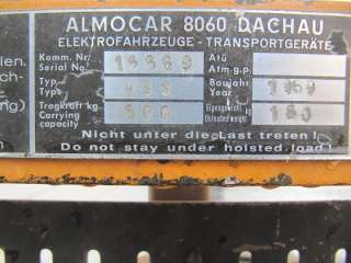 ALMOCAR Hochhubwagen Hubwagen Hubtisch Handstapler Gabelstapler 500Kg 