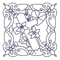   Blocks 12 Machine Embroidery Designs in 3 sizes for 36 designs  