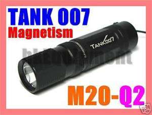 TANK007 Tank 007 M20 Cree Q2 LED Magnetism Flashlight  