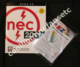 2011 NEC SOFTCOVER CODE BOOK & TABS LOT OF 5  