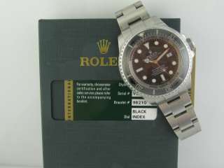 Rolex Sea Dweller DEEPSEA 116660 (V) Steel Watch  