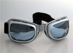 Silver Cyber Goggles Sunglasses Industrial Anime J Rock  