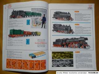 Katalog VEB Berliner TT   Bahnen 1972 / 73, DDR  