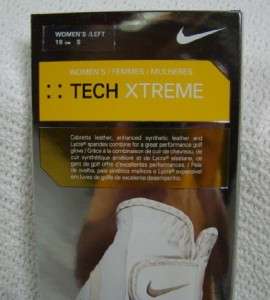 Nike Golf Glove TechExtreme Womens White Left Small  