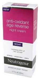 Neutrogena Anti Oxidant Age Reverse Night Cream, 1.7 fl oz 