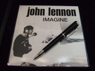   New Montblanc John Lennon Black Donation Ballpoint Pen 105808   M21863