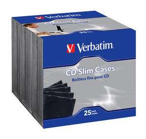 200 Verbatim Slimcase Leerhülle für CD / DVD  