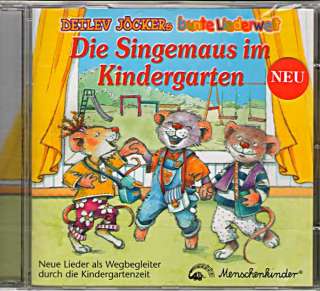 CD Die Singemaus im Kindergarten   Detlev Jöcker 9783895161834  