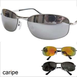 Caripe Sonnenbrille Brille verspiegelt silber Matrix 14  