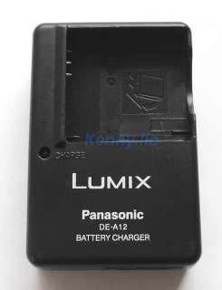 DE A12 Charger for Panasonic GGA S005 S005A S005E Battery DMC FX01 FX3 