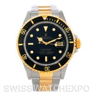 Rolex Submariner Vintage Steel Yellow Gold 16803 Watch NOS  