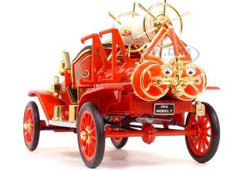 1914 FORD MODEL T FIRE ENGINE 1:18 SCALE DIECAST MODEL  