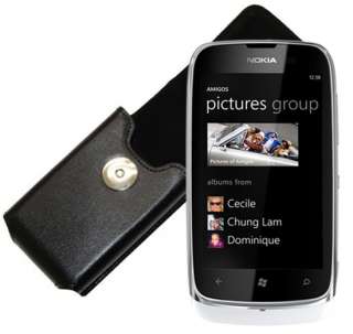 Nokia Lumia 610   Vertikal Tasche Handytasche Case Schutzhülle Hülle 