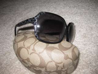 NEW COACH Sofia S465 black sunglasses  