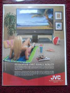 2005 Print Ad JVC Electronics HD ILA 70 Inch Big Screen TV Television 