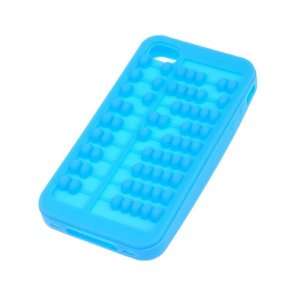  Blue Abacus Pattern Silicone Silica Shell Case Cover Skin 