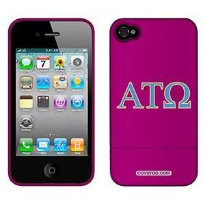  Alpha Tau Omega letters on AT&T iPhone 4 Case by Coveroo 