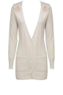 BNWT OASIS FEATHER SHOULDER CARDIGAN SIZE WS (10)  