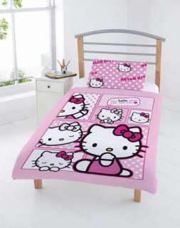 Hello Kitty Comic Kitty Junior Cot Bed Duvet Cover  