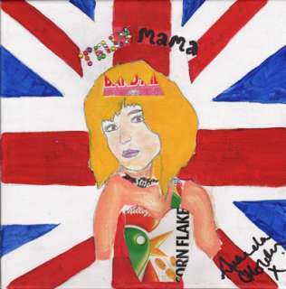 AMANDA HOLDEN Britains Got Talent   Original SELF PORTRAIT Canvas 