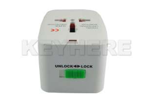Compatible with worldwide standard. It converts one country power plug 