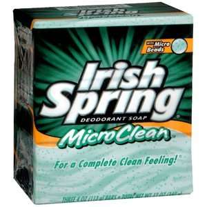  IRISH SPRING SOAP MICRO 3/PK 4 OZ