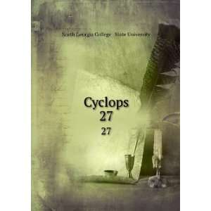  Cyclops. 27 North Georgia College & State University 