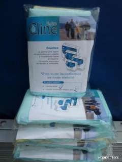   de 5 paquets de 2 couches adultes incontinence gamme CLINE légère