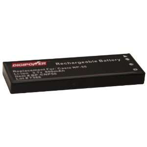  Digipower BP CNP50 Replacement Li Ion Battery for Casio NP 