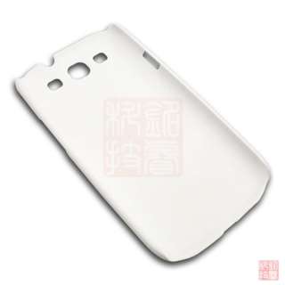 new generic white frosting hard back case cover skin for