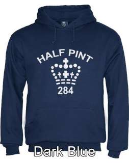 PINT HALF PINT Hoodie FATHER BEER DRINKING DAY GIFT FUNNY HUMOR COOL 