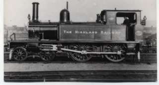 Repro photo Highland Railway 4 4 0T P class locomotive  