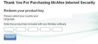 McAfee Internet Security Suite 2012   3User/PC   CARD for Netbook / PC 