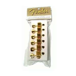  Fender® Vintage Guitar Tuning Machines   Set of 6 Gold 