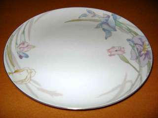   Fine China Gabriele L9561 Dinner Plate Iris Lightly Used  