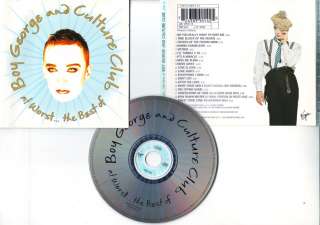   BOY GEORGE and CULTURE CLUB At worst…The best of (CD)