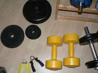 Hanteln Gewichte Scheibe Sammlung KG Kraftsport Training +Versand in 