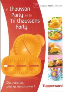Tupperware Nouveau livret recette Chausson Party et Tri chausson Party 