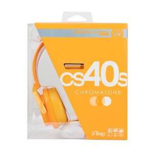  iFrogz EarPollution CS40   Orange Chromatone with Mic 
