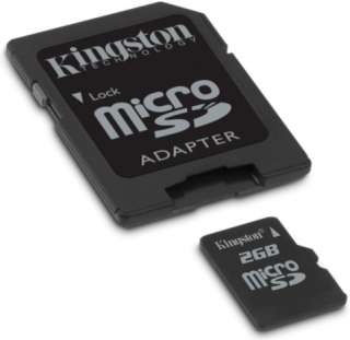 KINGSTON MICROSD 2GB TRANSFLASH 2 GB MICRO SD MINI SD  