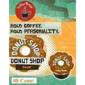 Coffee People Donut Shop DECAF 88 K Cups for Keurig Brewing Systems