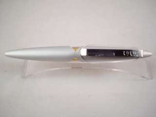 Usus IO Frosted Aluminium with Orange Centre Ball Point  