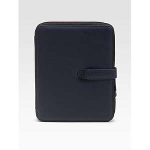  BOSS Black Mens Galat Leather Case for iPad   Navy Electronics