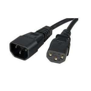  10FT POWER CORD EXTENSION C14 TO C13: Electronics