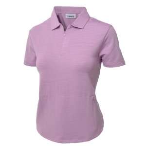 Ashworth Womens Short Sleeve Golf Polo Shirt   Lilac   Size 10 