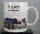 aspen colorado mug coffee cup rocky mountains old weste expedited