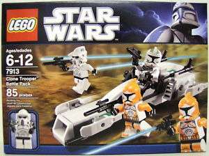 CLONE TROOPER BATTLE PACK Star Wars Lego Set #7913 2011  
