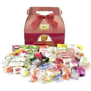 Candy Crate 1960s Retro Candy Gift Box  Grocery & Gourmet 