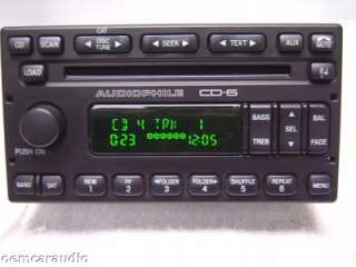 Ford Escape Radio CD Player Grand Marquis Audiophile  